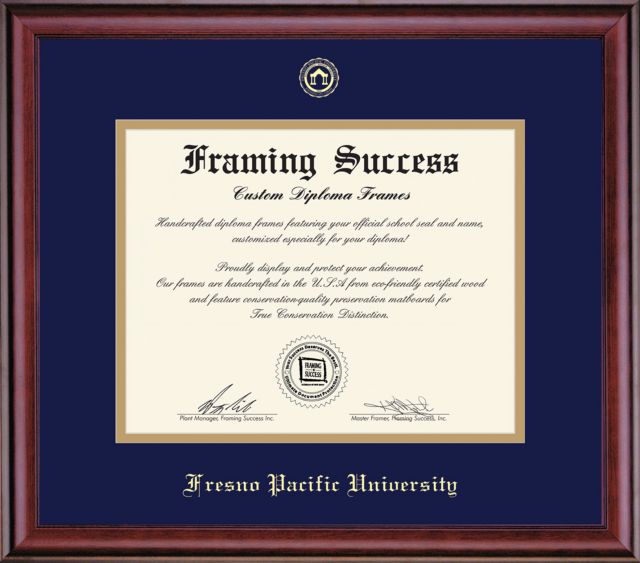 Fresno Pacific University 8.5'' x 11'' Classic Diploma Frame