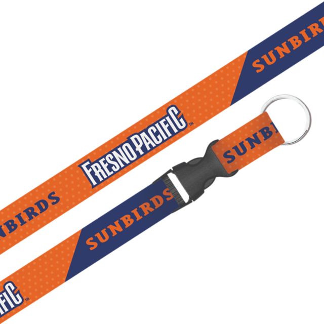 Fresno Pacific University Sunbirds Lanyard with Buckle