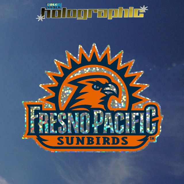 Fresno Pacific University Sunbirds Holographic Decal