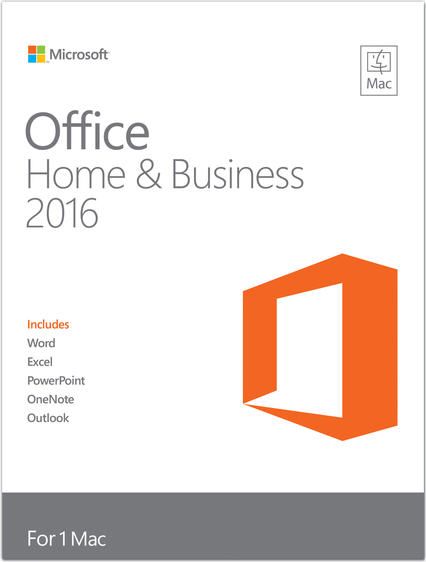 Microsoft Office Home & Business 2016 For Mac $229.95