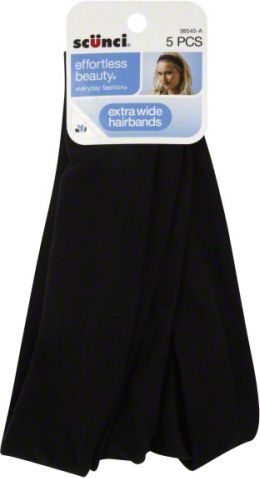 Scunci Effortless Beauty 5pk Headbands