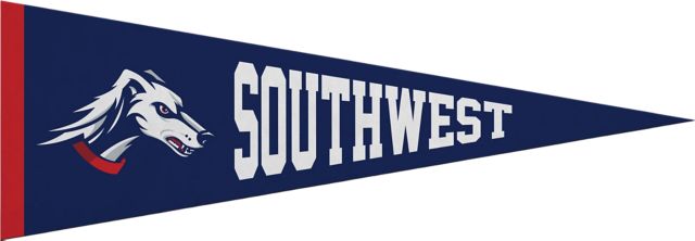 Southwest Tennessee Community College Saluqis 5x15 Pennant