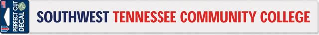 Southwest Tennessee Community College 2'' x 17'' Perfect Cut Decal
