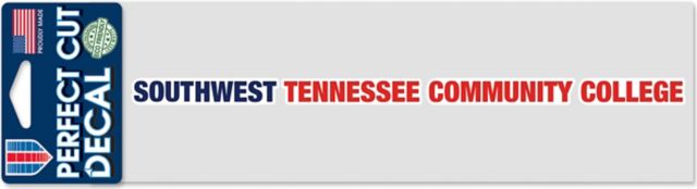 Southwest Tennessee Community College 3'' x 10'' Perfect Cut Decal