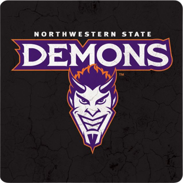 Northwestern State University 4'' x 4'' Coaster