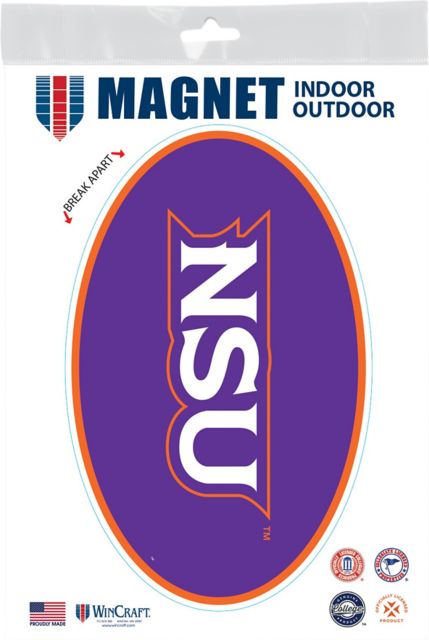 Northwestern State University 3.5 x 5.5 Oval Magnet