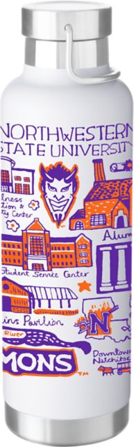 Northwestern State University 24 oz Bottle