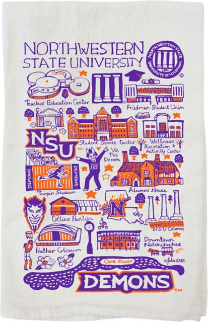 Northwestern State University Kitchen Towel