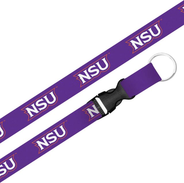 Northwestern State University Lanyard with Buckle