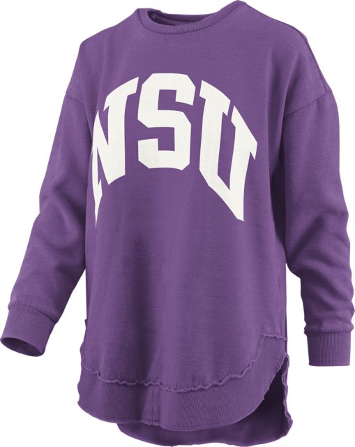 Northwestern State University Women's Fleece Poncho