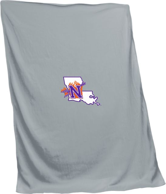 Northwestern State University 84"x54" Sweatshirt Blanket