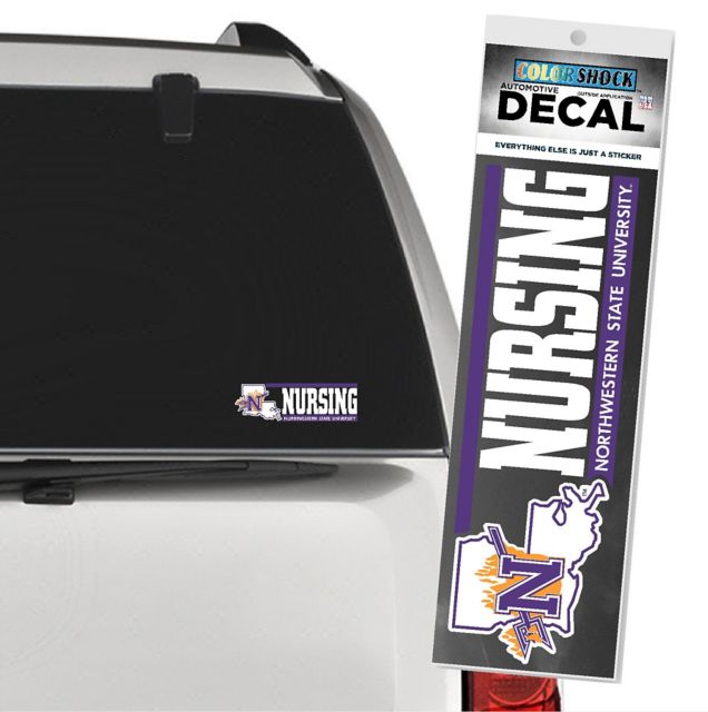 Northwestern State University Demons Nursing Decal