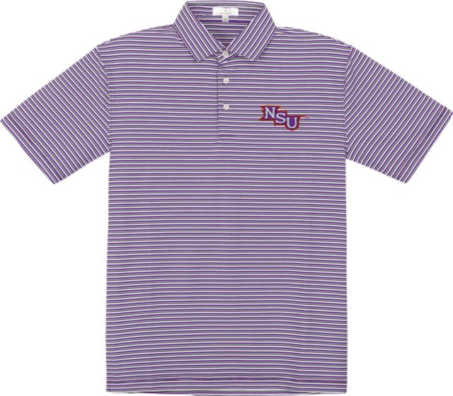 Northwestern State University Performance Stripe Polo