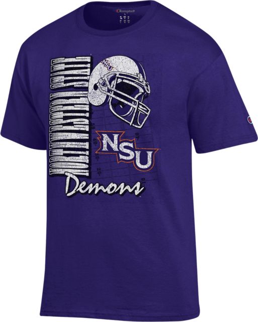 Northwestern State University Demons Football Short Sleeve T-Shirt