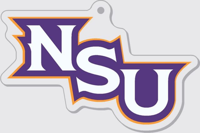 Northwestern State University 3 x 4 Ornament