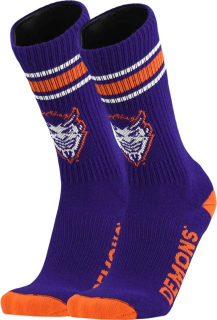 Northwestern State University Demons Crew Socks