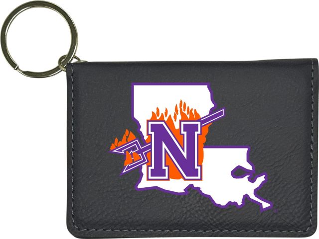 Northwestern State University Leather ID Holder