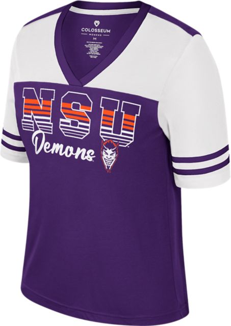 Northwestern State University Demons V-Neck Short Sleeve T-Shirt