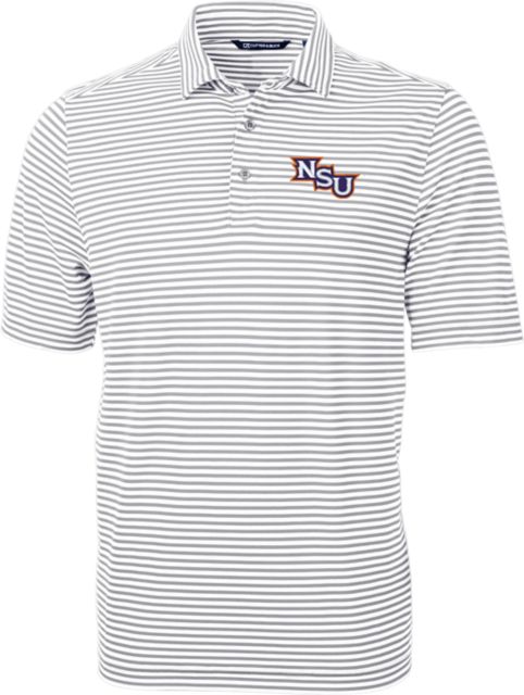 Northwestern State University Striped Eco Polo