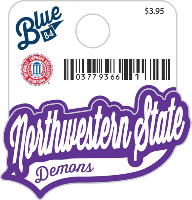 Northwestern State University Mini Sticker