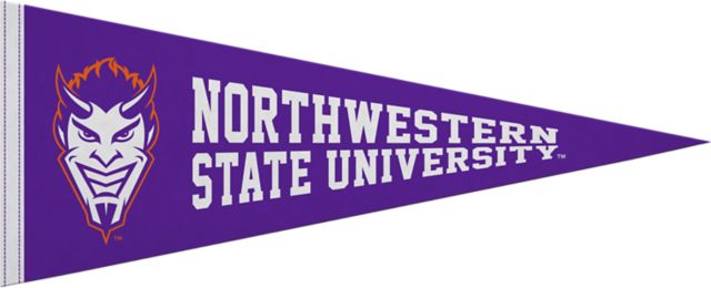 Northwestern State University 12"X30" Full Color Pennant