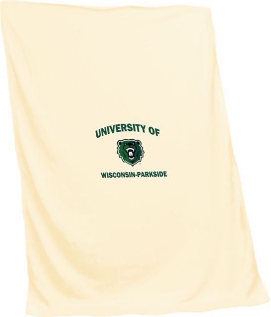 University of Wisconsin - Parkside 84 x 54 Ranger Bear Sweatshirt Blanket
