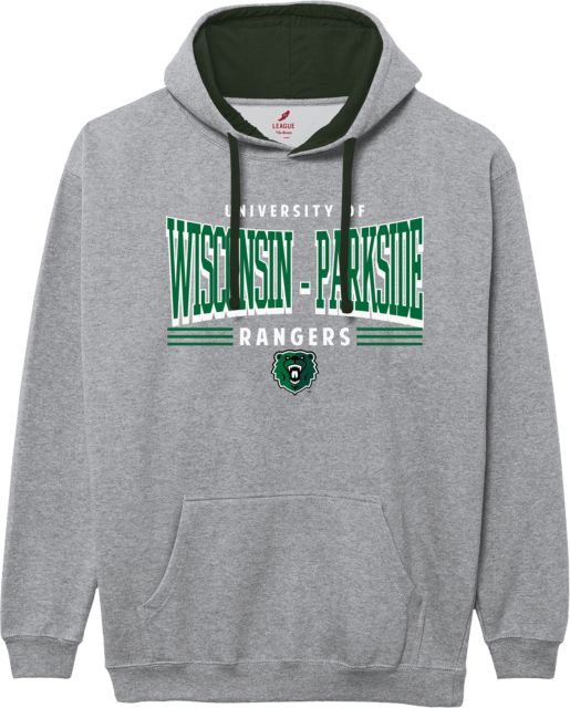 University of Wisconsin - Parkside Ranger Bear Colorblock Hooded Sweatshirt