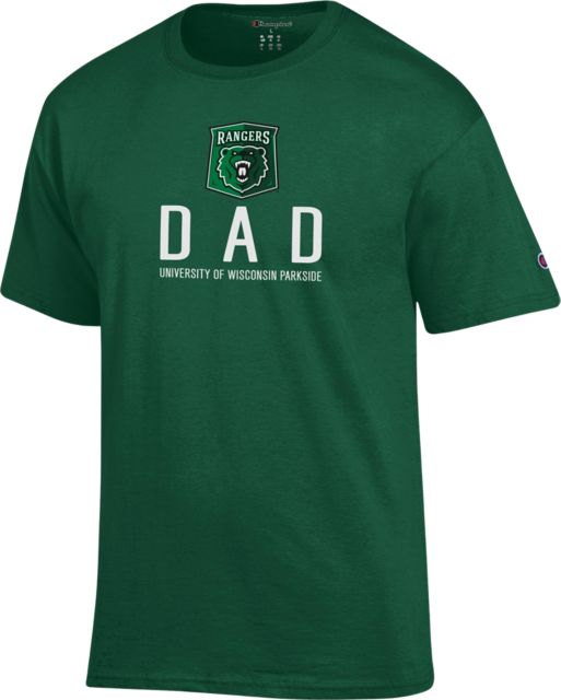 University of Wisconsin - Parkside Ranger Bear Dad Short Sleeve T-Shirt