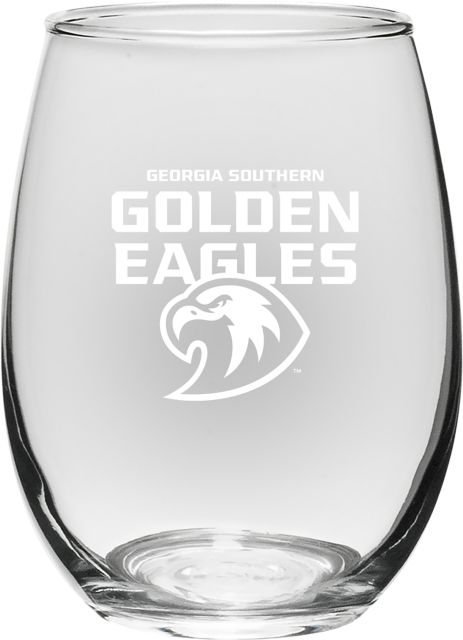 Georgia Southern University 21 oz. Stemless Wine Glass