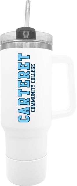 Carteret Community College 40 oz. Straw Tumbler