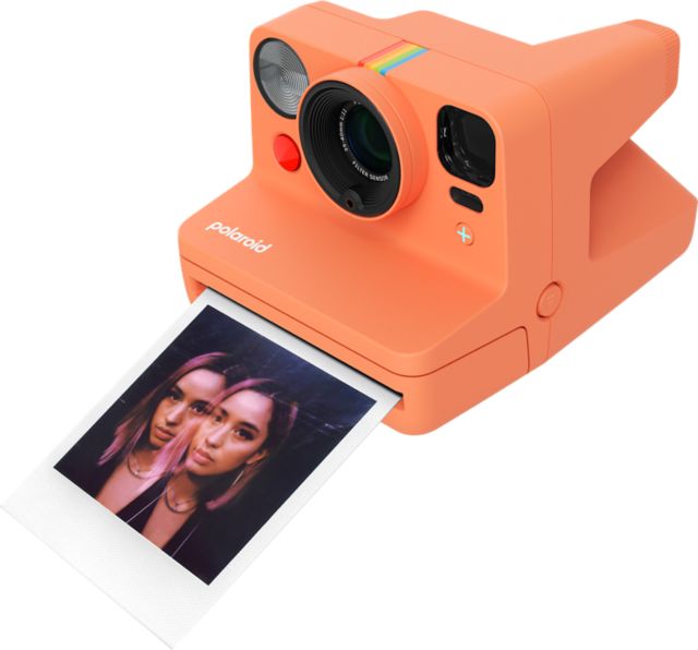 Polaroid Now+ Generation 3 Instant Camera, Coral - ONLINE ONLY