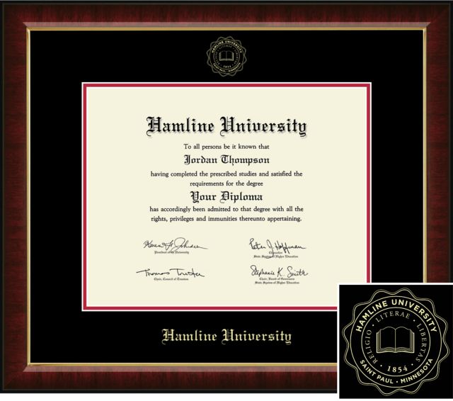 Church Hill Classics Embossed, 11X14, PhD, Diploma Frame - ONLINE ONLY