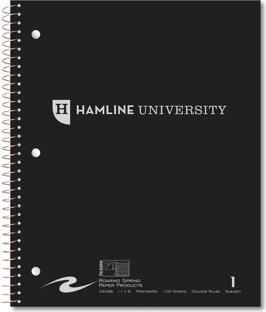 Hamline University Notebook 100-Sheet