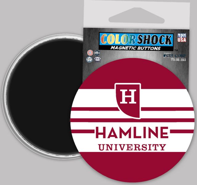 Hamline University 3" Button Magnet
