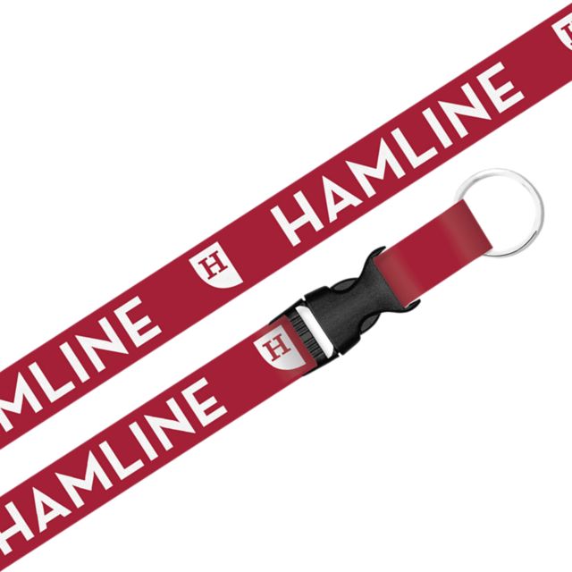 Hamline University Pipers Lanyard with Buckle