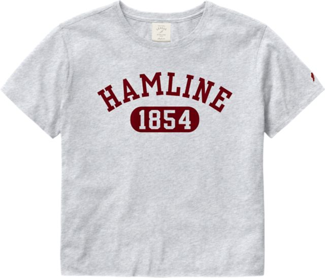 Hamline University Women's Crop Short Sleeve T-Shirt