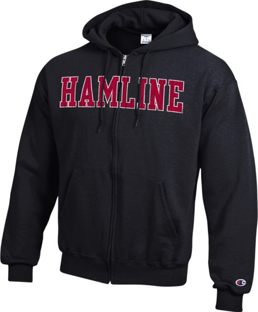 Hamline University Full Zip Hooded Sweatshirt