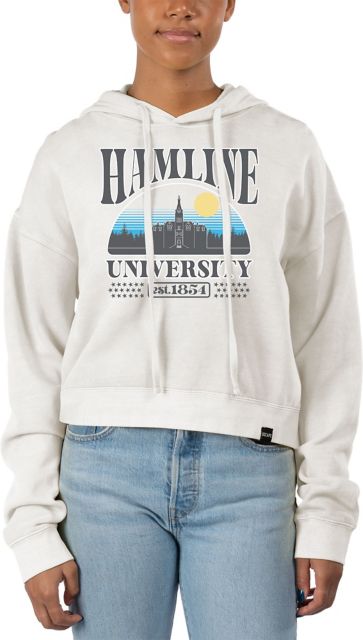 Hamline University Women's Cropped Hoodie