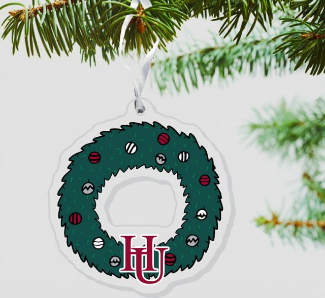 Hamline University 3'' x 4'' Etched Ornament
