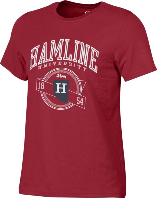 Hamline University Mom Women's Short Sleeve T-Shirt