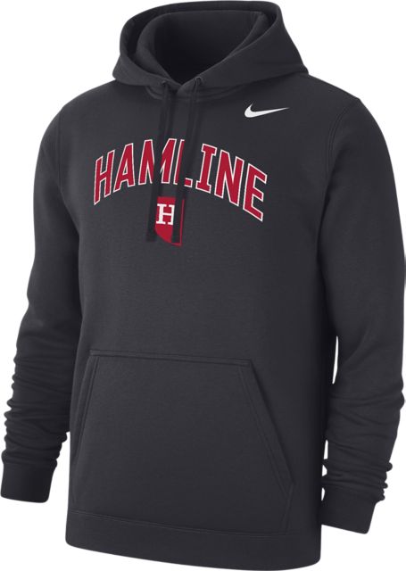 Hamline University Pipers Hooded Pullover Fleece Sweatshirt