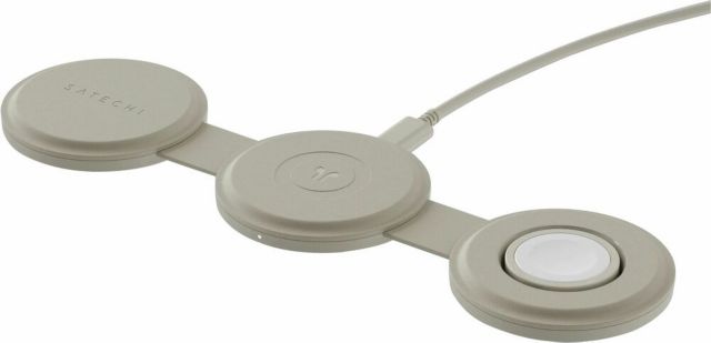 SATECHI ON GO 3 IN 1 WIRELESS CHARGER SND - ONLINE ONLY