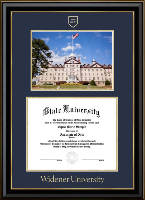 Widener University  11 x 14 Diploma Frame