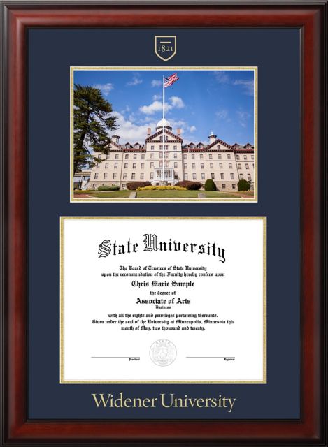 Widener University  11 x 14 Diploma Frame
