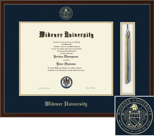 Church Hill Classics Tassel Diploma Frame. Bachelors, Masters, PhD 