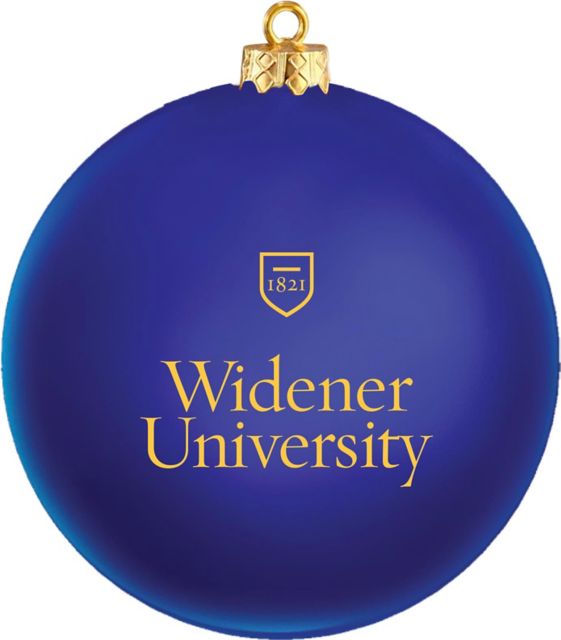 Widener University  Shatterproof Round Ornament