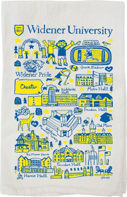 Widener University  Kitchen Towel