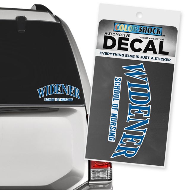 Widener University  School of Nursing Decal
