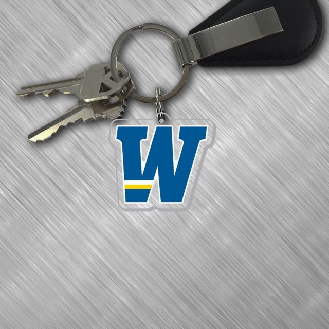 Widener University Pride Keychain