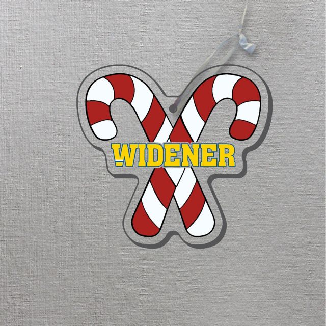 Widener University  Pride 3 x 4 '' Ornament